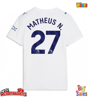 Manchester City Matheus Nunes #27 Replica Third Stadium Shirt for Women 2026-27 Short Sleeve